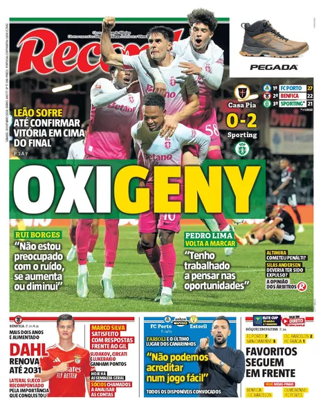 Capa Record de 31/10/2026
