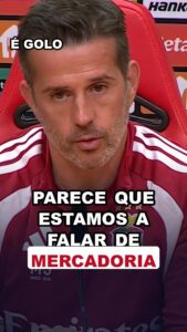 Marco Silva defende Trubin e ataca capa: «Parece mercadoria»