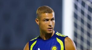 Cristiano Ronaldo — treino aquecimento