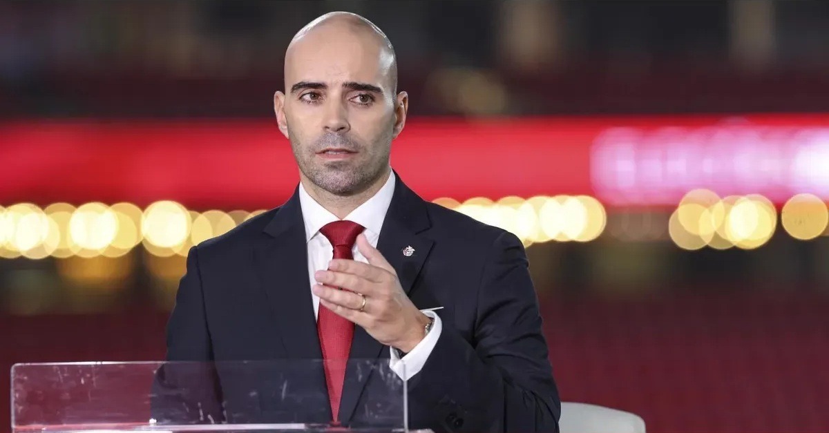 Benfica: João Diogo Manteigas critica «brincadeira» do CA