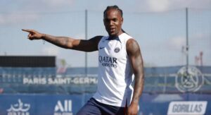 Renato Sanches — treino PSG
